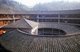 China: The inner courtyard at Zhenchang Lou Hakka Tower near Hukeng, Yongding County, Fujian Province